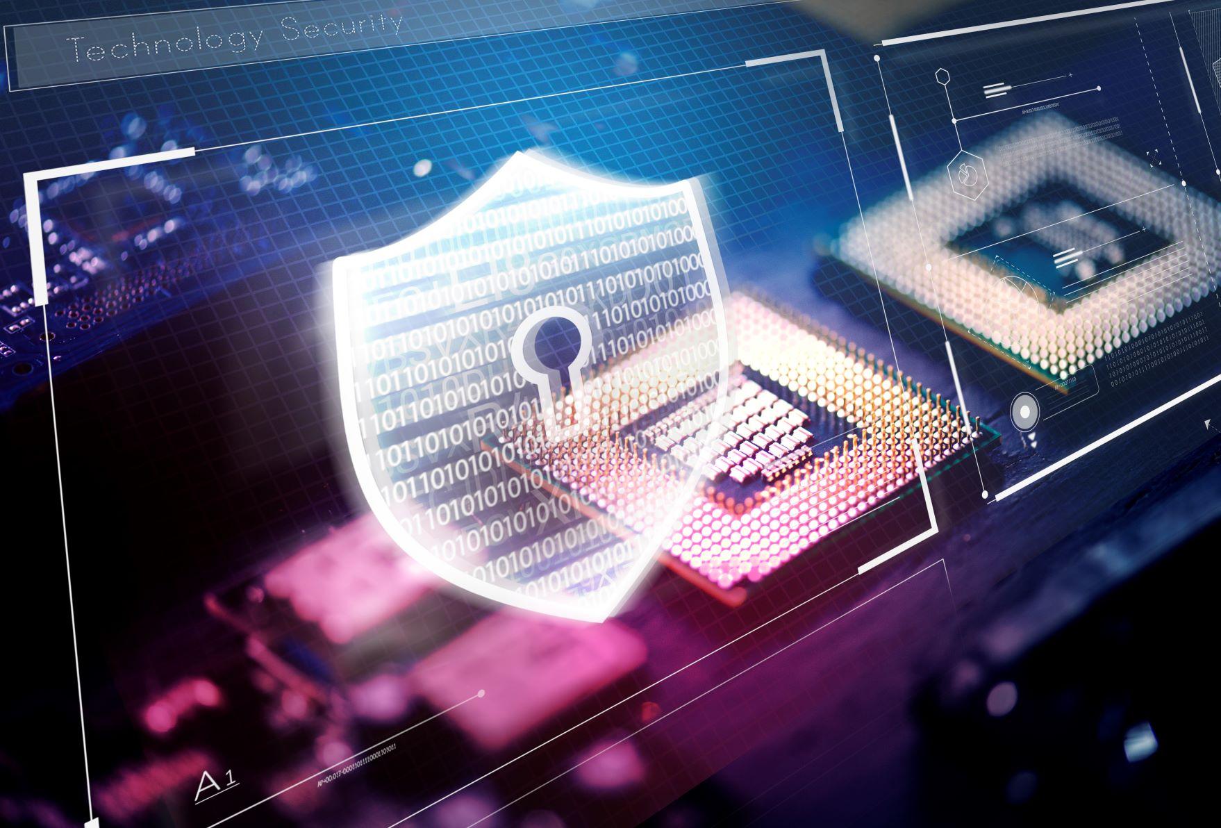 bcm_disater_recovery_cybersec padlock symbol for computer data protection system